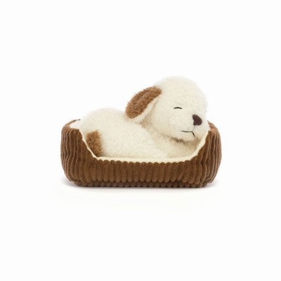 Jellycat Napping Nipper Dog UK | 49576GVJF